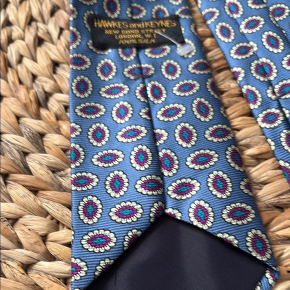 100% silk tie Hawkes and Reynes - Picture 3 of 6